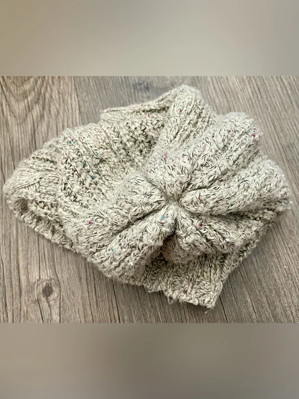 🐑 Cozy Cable-Knit Cream Hat 🐑